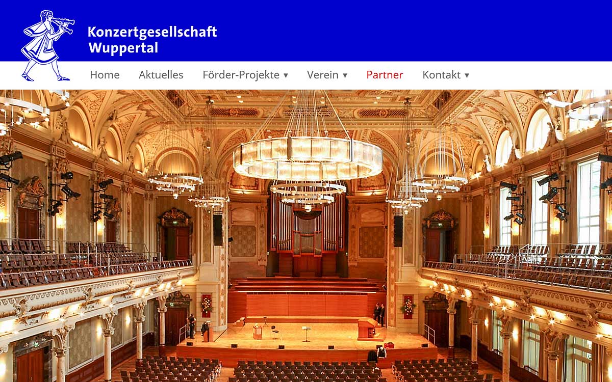 Homepage · Konzertgesellschaft Wuppertal Homepage · Konzertgesellschaft Wuppertal